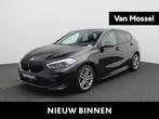 BMW 1-serie 116i AUT. | M-Sport | LED | Navi | Sportstoelen, 12 maanden, Stof, Gebruikt, Zwart