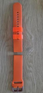 Horlogebandje 18 mm siliconen geschikt voor smartwatch, Ophalen of Verzenden, Zo goed als nieuw, Overige accessoires