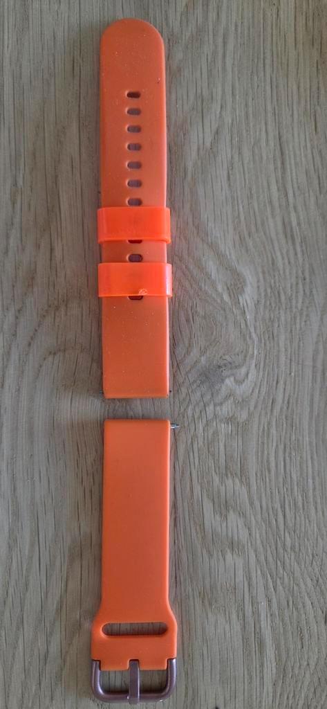 Horlogebandje 18 mm siliconen geschikt voor smartwatch, Telecommunicatie, Wearable-accessoires, Zo goed als nieuw, Overige accessoires