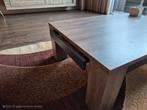 salontafel van hout met lade, Ophalen, Gebruikt, 100 tot 150 cm, 50 tot 100 cm
