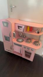 Speelgoed keuken roze KidKraft, Kinderen en Baby's, Speelgoed | Speelkeukens, Ophalen, Gebruikt, Hout, Speelkeuken