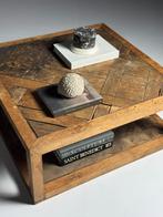 Salontafel versailles vierkant eiken