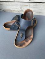 Birckenstock slipper maat 41, Ophalen of Verzenden, Gedragen, Blauw, Sandalen