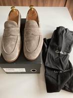 Carlos Santos grijs suede loafers maat 42. Goede staat, Kleding | Heren, Schoenen, Loafers, Overige kleuren, Ophalen of Verzenden