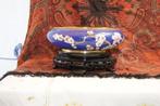 Cloisonne schaal op voetstuk, Ophalen of Verzenden