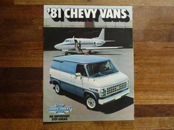 Chevrolet Vans (1981, USA) beschikbaar voor biedingen