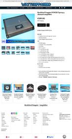 Rockford Fosgate POWER T4004 4 kanaals versterker, Gebruikt, Audio Design, Am Breilingsweg 3, 76709 Kronau, Duitsland, Ophalen of Verzenden