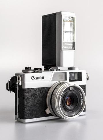 Canon Canonet 28 inclusief Canolight-D flitser beschikbaar voor biedingen