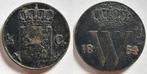 Halve cent 1854 (2), Postzegels en Munten, Munten | Nederland, Verzenden, Koning Willem III, Overige waardes
