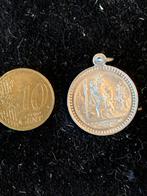 Christoffel Medaille Jaren 50 - Antieke Auto, Nieuw, Ophalen of Verzenden, Zilver, Overige materialen