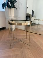 Zuiver Cupid bijzettafel goud, Huis en Inrichting, Tafels | Bijzettafels, Ophalen of Verzenden, Rond, Metaal of Aluminium, Minder dan 55 cm