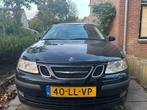 Saab 9-3 2.0 T Sport Sedan AUT 2003 Zwart, Auto's, 1998 cc, 74 €/maand, Beige, 4 cilinders
