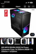 MSI MPG SEKIRA 500X Nieuw in Doos, Computers en Software, Computerbehuizingen, Ophalen of Verzenden, Nieuw