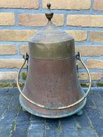 Antiek koperen doofpot met hengsel, Antiek en Kunst, Antiek | Koper en Brons, Ophalen