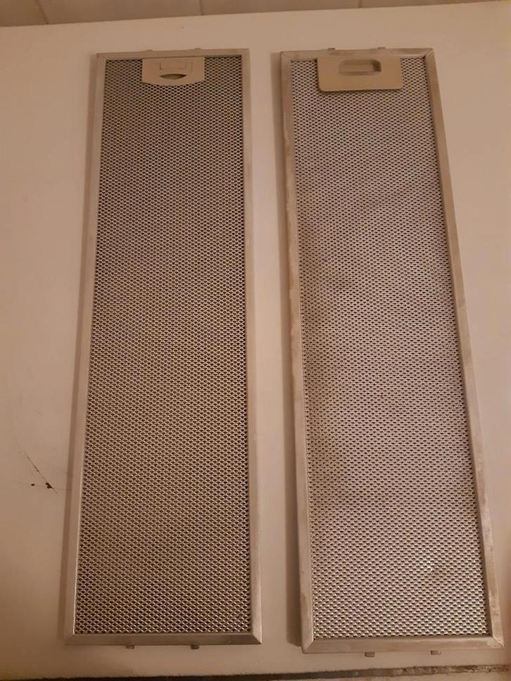 Filter, metaalfilter afzuigkap, Witgoed en Apparatuur, Afzuigkappen, Gebruikt, Inbouw, Vlakschermkap, 200 tot 400 m³ per uur, Ophalen of Verzenden