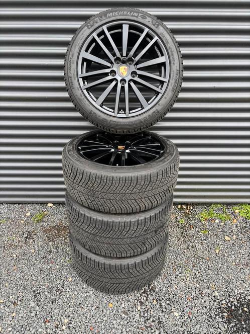 20 inch Porsche Panamera 971 velgen + michelin winterbanden, Auto-onderdelen, Banden en Velgen, Banden en Velgen, Winterbanden