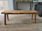 Acacia Houten Bankje, Huis en Inrichting, Ophalen, Rechthoekig, 125 cm of meer, Minder dan 50 cm