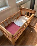 Frans brocante babywieg, Ophalen, Zo goed als nieuw, Minder dan 140 cm, Matras