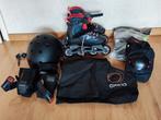 Oxelo Skeelers Maat 32 + Bescherming & Tas, Sport en Fitness, Skeelers, Overige merken, Kinderen, Ophalen of Verzenden, Inline skates 4 wielen