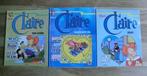 3 stripboeken uit de reeks van Claire, Meerdere stripboeken, Ophalen of Verzenden, Gelezen