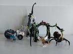 Lego Chima 70133 - Spinlyn's grot - compleet, Ophalen of Verzenden, Zo goed als nieuw, Complete set, Lego