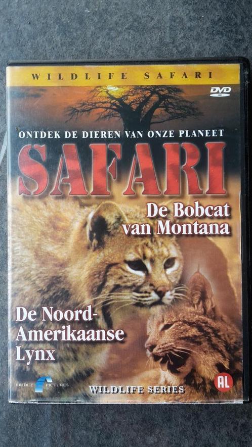 DVD Wildlife Safari De Bobcat van Montana De Lynx, Cd's en Dvd's, Dvd's | Documentaire en Educatief, Zo goed als nieuw, Natuur
