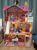 Compleet Barbiehuis / poppenhuis met accessoires!, Ophalen, Zo goed als nieuw, Poppenhuis