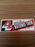 1321 National Four Dansorkest Sticker, Verzamelen, Ophalen of Verzenden, Gebruikt, Overige typen