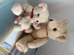 3 knuffel beertjes, Ophalen of Verzenden, Zo goed als nieuw, Overige typen
