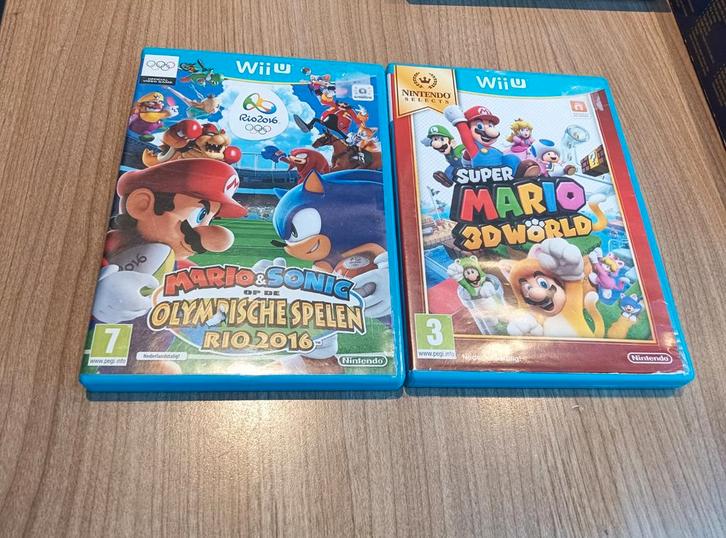 Nintendo Wii U mario spellen, Spelcomputers en Games, Games | Nintendo Wii U, Zo goed als nieuw, Platform, 3 spelers of meer, Vanaf 3 jaar