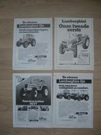 Lamborghini tractor advertentie,s, Boeken, Folder, Gelezen, Verzenden