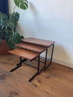 Vintage Retro Mimiset / Nesting Tafels van Teak, Ophalen of Verzenden