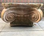Capital presentatie zuil sokkel terracotta 55x55x37 cm, Ophalen, Steen, Overige typen