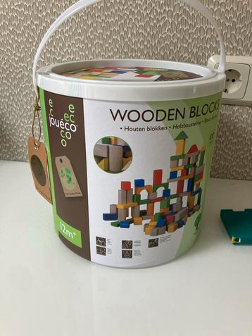 Houten blokken - Joueco - Sinterklaas beschikbaar voor biedingen
