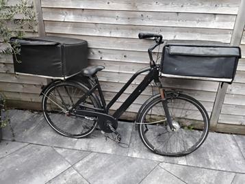 Gebruikte bezorgfiets voor onderdelen Delivery support €100 beschikbaar voor biedingen
