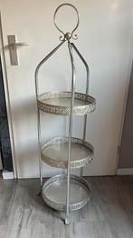 Grote Etagere bijzet tafel eye catcher groot, Ophalen, Zo goed als nieuw