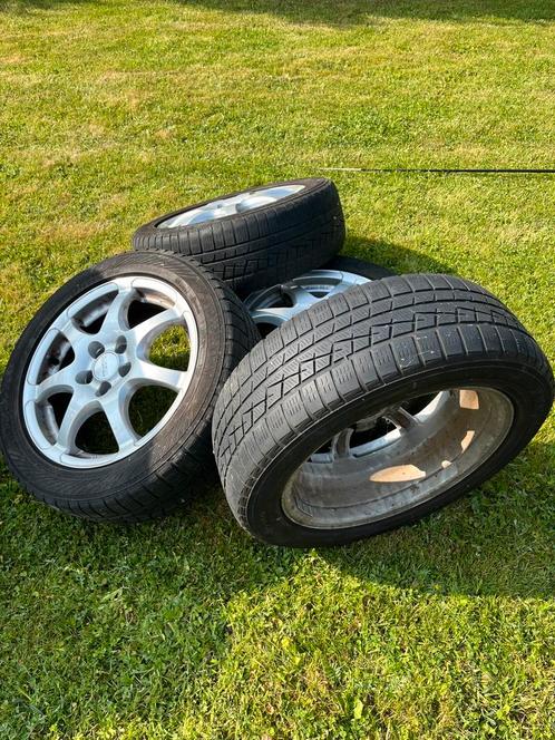 4 Anzio velgen met Yokohama winterbanden – Toyota Prius, Auto-onderdelen, Banden en Velgen, Winterbanden, 16 inch, 195 mm, Ophalen
