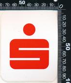 Sticker: Bondsspaarbank (Alleen logo), Overige typen, Ophalen of Verzenden, Zo goed als nieuw