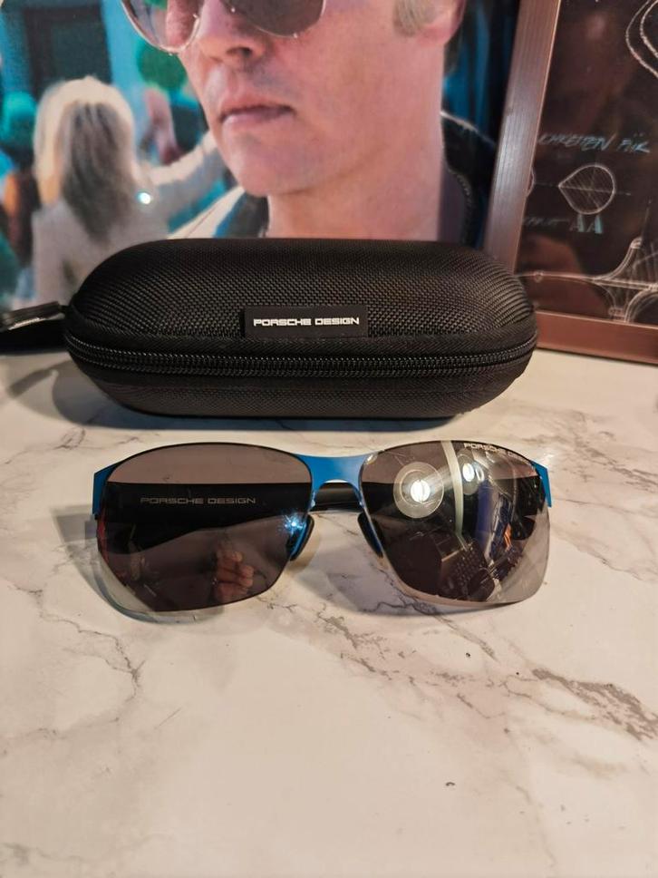 Origineel porsche design zonnebril met koker  rechter glas, Sieraden, Tassen en Uiterlijk, Zonnebrillen en Brillen | Heren, Gebruikt