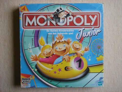 LEUK: Monopoly Junior - KINDERSPEL, Hobby en Vrije tijd, Gezelschapsspellen | Bordspellen, Gebruikt, Een of twee spelers, Drie of vier spelers