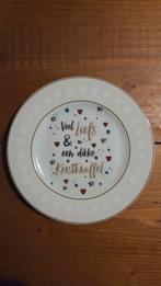 Wandbord  - 'Veel Liefs', Ophalen of Verzenden, Zo goed als nieuw