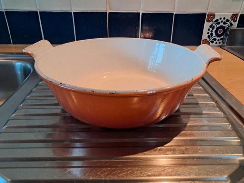Topkwaliteit ovenschaal gietijzer, Huis en Inrichting, Keuken | Potten en Pannen, Gebruikt, Koekenpan of Braadpan, Gietijzer, Inductieplaat