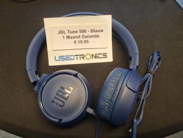 JBL Tune 500 - Blauw  beschikbaar voor biedingen
