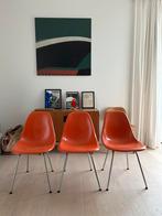 Set van 6 vintage Eames stoelen - fibreglass – Herman Miller, Huis en Inrichting, Stoelen, Ophalen of Verzenden, Gebruikt