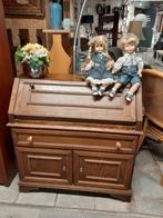 Eiken secretaire  86 x 37 cm, Ophalen, Gebruikt