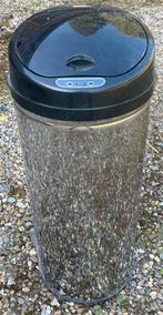 Sensor touch bin chroom rvs close en open knop monzana 24, Huis en Inrichting, Woonaccessoires | Prullenbakken, Kunststof, Ophalen of Verzenden