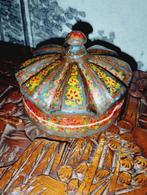 Oud Kasjmir sieraden doosje van papier mache, Antiek en Kunst, Ophalen of Verzenden