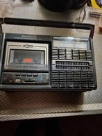 Radio cassette met usb status onbekend gebruikt zon. stekker, Ophalen of Verzenden, Radio