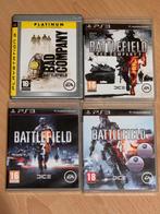 PS3 4x Battlefield voor 10 totaal, Vanaf 18 jaar, Shooter, 1 speler, Ophalen of Verzenden
