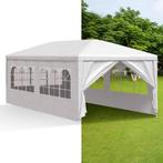 Partytent,  Paviljoen, 3x6, opvouwbaar, Met Zijwanden, Wit, Opvouwbaar, Partytent, Minder dan 4 meter, Nieuw